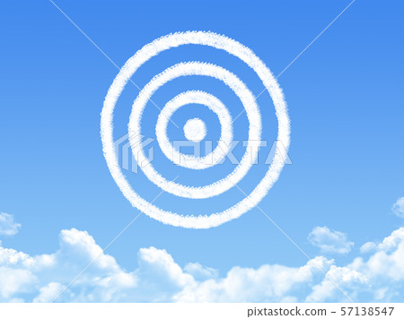 darts target aim cloud shape darts target aim cloud shape 57138547