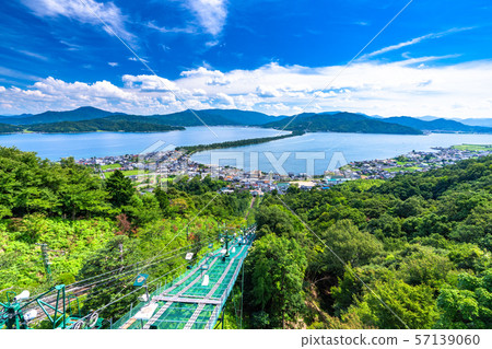 <<Kyoto Prefecture>> From Amanohashidate/Kasamatsu Park 57139060