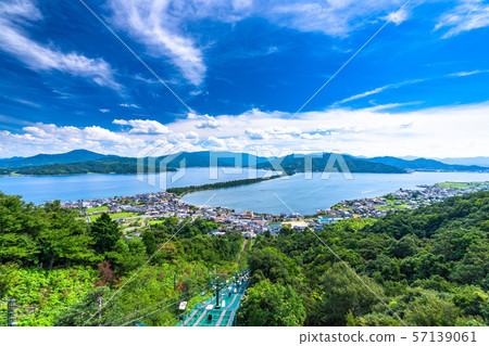<<Kyoto Prefecture>> From Amanohashidate/Kasamatsu Park <<Kyoto Prefecture>> From Amanohashidate/Kasamatsu Park 57139061