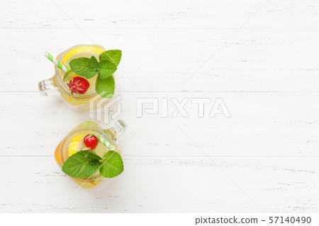Fresh summer citrus lemonade 57140490