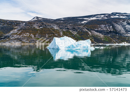 Photo of Iceberg and ice from glacier in nature landscape Greenland 57141473