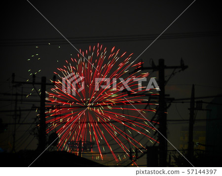 Distant fireworks 57144397