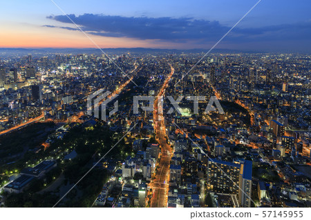 Osaka city / cityscape / tennoji Osaka city / cityscape / tennoji 57145955