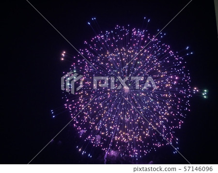 Summer fireworks blue Summer fireworks blue 57146096