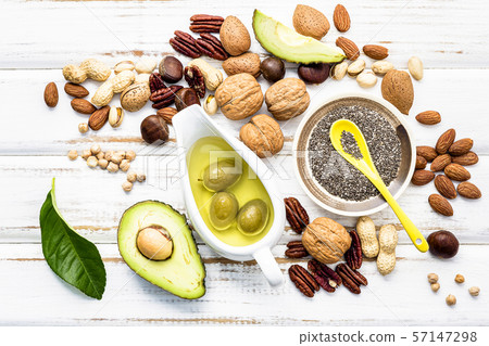 Selection food sources of omega 3 and unsaturated 57147298