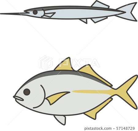 Crayfish and horse mackerel Crayfish and horse mackerel 57148729