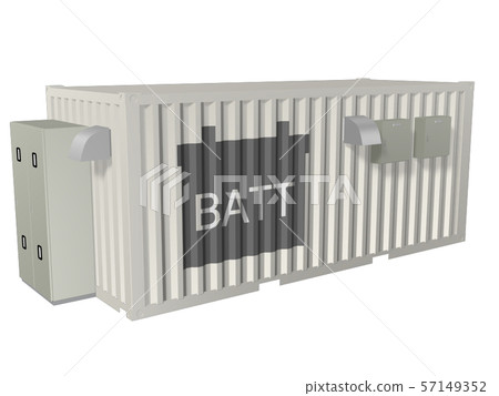 使用容器的電池設施 57149352
