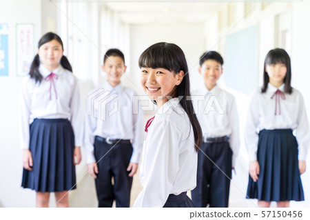 Junior high school, school Junior high school, school 57150456