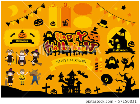 Halloween material set Halloween material set 57150831