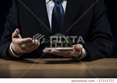 商人，獨立式住宅，模型 57151771
