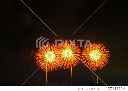 Japanese fireworks festival Japanese fireworks festival 57152614