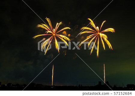 Japanese fireworks festival Japanese fireworks festival 57152684