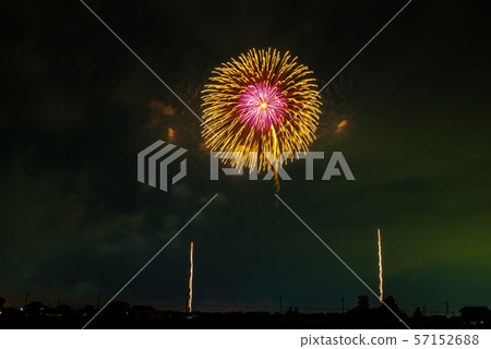 Japanese fireworks festival Japanese fireworks festival 57152688