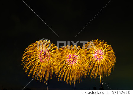 Japanese fireworks festival 57152698