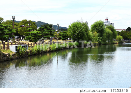 Moat of Himeji Castle Moat of Himeji Castle 57153846