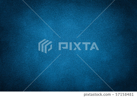 Dark blue matte background of suede fabric Dark blue matte background of suede fabric 57158481