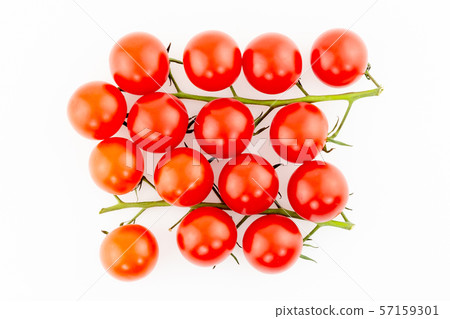 ripe bright tomatoes mini vegetables a lot of 57159301
