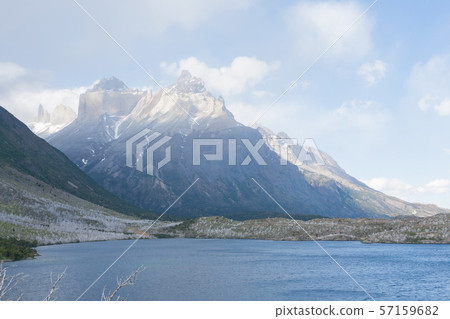 Lake Pehoe view, Torres del Paine, Chile Lake Pehoe view, Torres del Paine, Chile 57159682