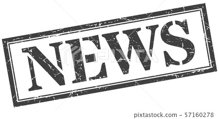news stamp. news square grunge sign. news - Stock Illustration ...