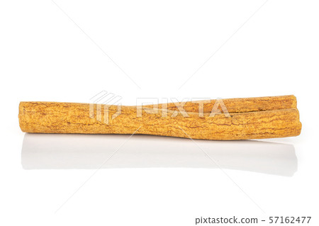 Dry brown cinnamon isolated on white Dry brown cinnamon isolated on white 57162477