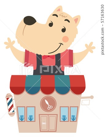 the doggie barber shop