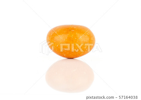 Sugared nut dragee isolated on white 57164038