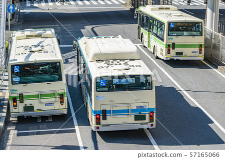 Osaka Osaka City Bus Transportation Image 57165066