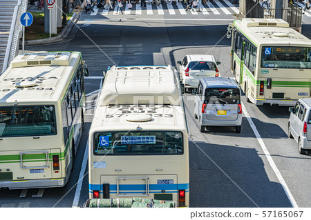 Osaka Osaka City Bus Transportation Image Osaka Osaka City Bus Transportation Image 57165067