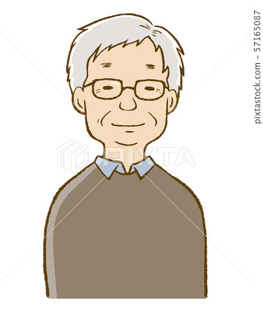 高級男性上半身 高級男性上半身 57165087