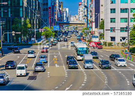 Osaka Kita near Hanshin-mae intersection 57165180