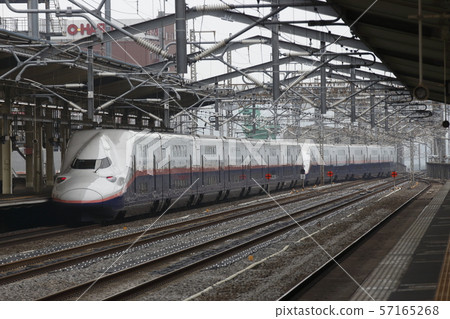 Joetsu Shinkansen E4 series (Toki color 16-car train) 57165268