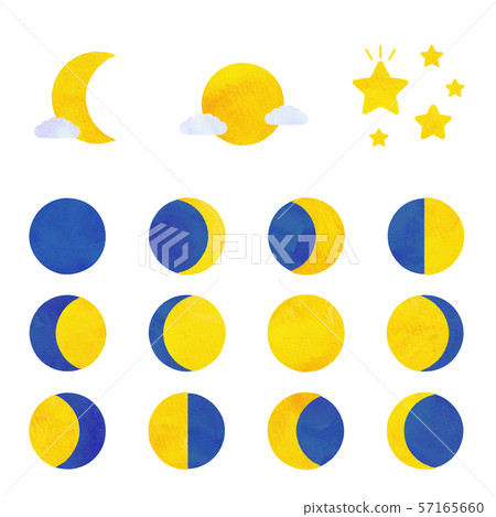 The phases of the moon 57165660