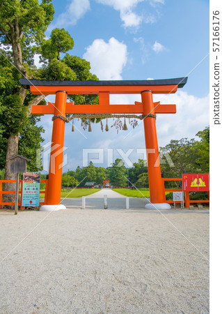 Kamigamo神社的鳥居 Kamigamo神社的鳥居 57166176