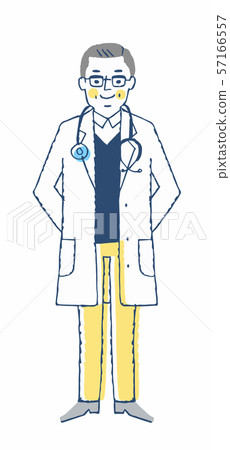 Male doctor with glasses 57166557