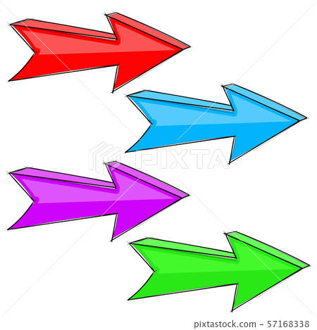 Next arrows. Web colored signs 57168338