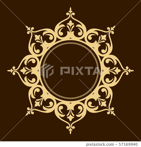 Decorative frame Elegant vector element for design Decorative frame Elegant vector element for design 57169940