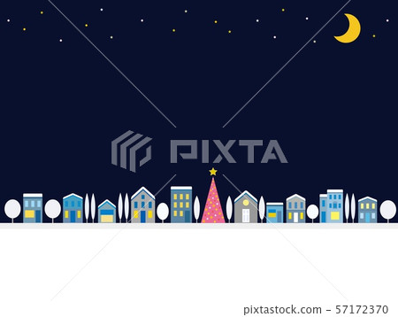 城市景觀聖誕之夜 57172370