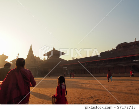 Durbar Square, Bhaktapur, early morning 57172713