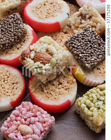 Traditional Korean food Gangjeong, Candy Traditional Korean food Gangjeong, Candy 57175298
