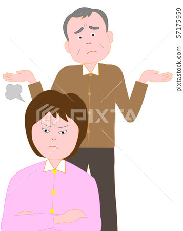 Trouble in the home - Stock Illustration [57175959] - PIXTA