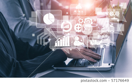 KPI Key Performance Indicator for Business Concept. KPI Key Performance Indicator for Business Concept. 57176649