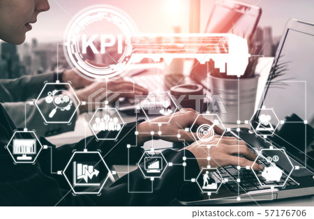 KPI Key Performance Indicator for Business Concept. 57176706