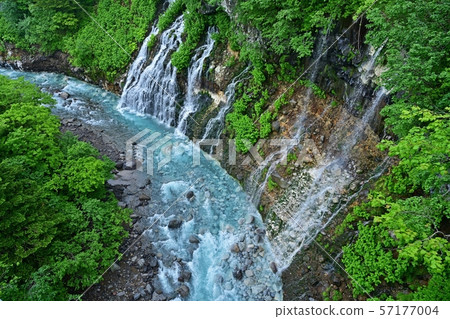 Cobalt Blue Whitebeard Falls @ Biei, Hokkaido 57177004