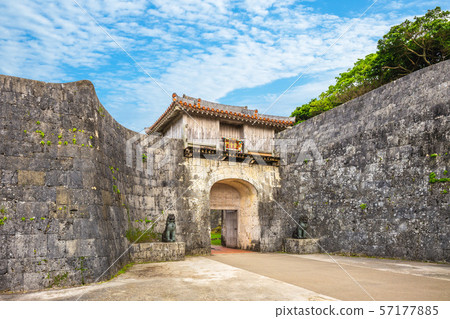 The first main gate of Shuri castle which the king 57177885