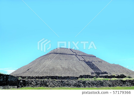 太陽Tiotiwakan金字塔 57179366