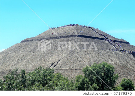 The Pyramid of the Sun Tiotiwakan 57179370
