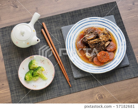 Korean food beef ribs 57182681