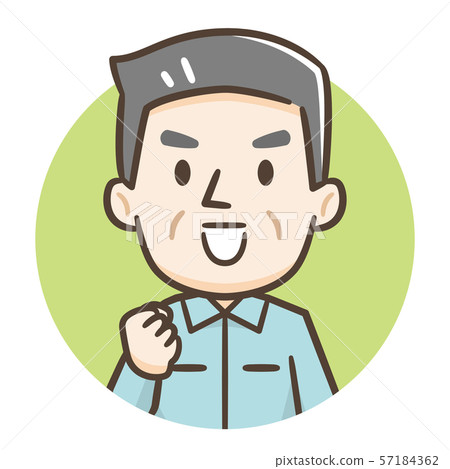 老人工作服 57184362