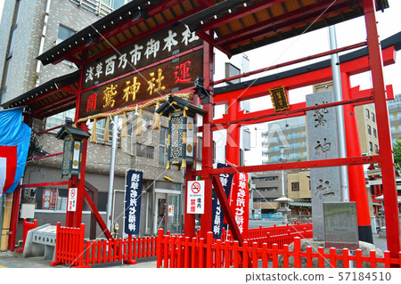 Samurai Shrine and decoy in Senzoku, Taito-ku 57184510