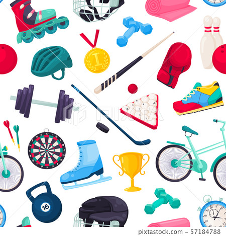 Sport pattern vector Sport pattern vector 57184788